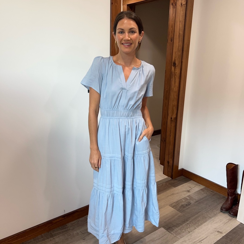Light Blue Maxi Dress